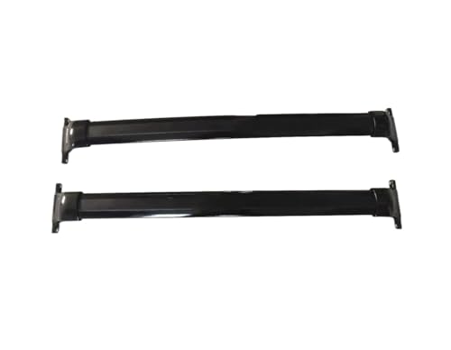 Auto Gepäckträger Dachträger-Querträger-Querträger Für Cadillac Für XT5 2017–2024 Dachträger-Querträger Schienenträger 2 Stück Dachträger Querträger(Zwart) von BAFAFA