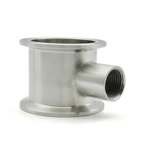 BAFAFA 1,5 "2" Drei-Clip-Rückflusssäule mit Innengewinde 1/2 "Länge 50 mm SS304 for Heimbrauen und Destillation(1.5 inches) von BAFAFA