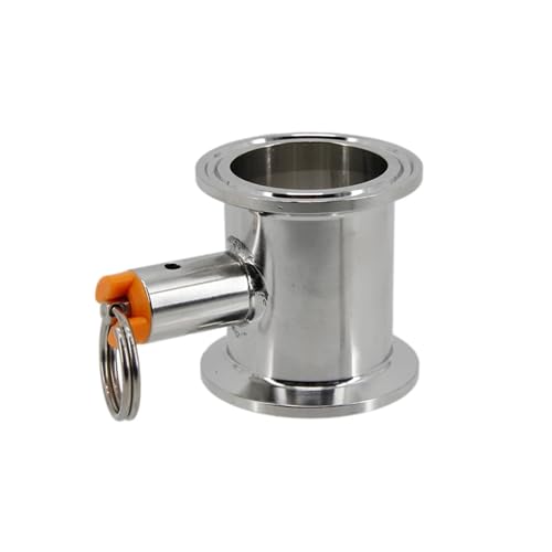 BAFAFA 1,5 Zoll Tri-Clamp Cornelius Typ Druckbegrenzungsventil (PRV) Rohr 17/35PSI Homebrew Trockentrichter Teile Konisches Zubehör(17 psi) von BAFAFA