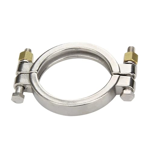 BAFAFA 1 stück 0,5 ''1,5'' 2 ''3 ''4 ''6 ''8 ''Sanitär Hochdruck Tri Clamp Clover SS 304 Edelstahl(2.5Inch Ferrule 77.5) von BAFAFA
