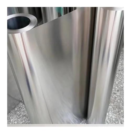 BAFAFA 1 stück Breite 500mm Länge 1 Meter 304 Edelstahl Folie Streifen Blatt Dünne Platte Dicke 0.05/0.1/0.2/0.3/0,4mm(0.05x500x1000mm) von BAFAFA