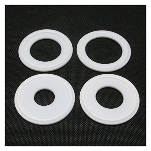 BAFAFA 10pcs Tri Clamp Ptfe Dichtung Sanitär Streifenpolster (Size : 76MM-91MM) von BAFAFA