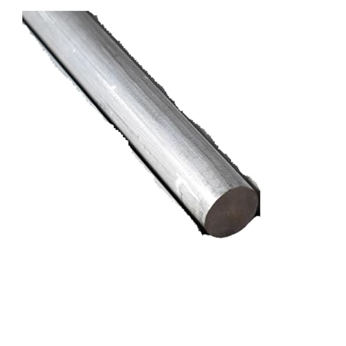 BAFAFA 1PC 7075 Aluminium Stange Durchmesser 8/10/12/15/20/22/25/30/40mm Solide Super Harte Aluminium Runde Stangen for Luftfahrt Nautischen Industrie(22x500mm) von BAFAFA