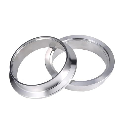 BAFAFA 304 Edelstahl 1.5~6 Zoll 51 63 76 Mm V FlanschTurbo Auspuffrohr Männlich Weiblich Flansch(152mm 6 inch) von BAFAFA