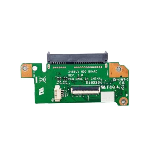 BAFAFA Laptop SATA Festplatte HDD SSD Connector Board Kompatibel for ASUS X456U X456UV X456UJ X456UQ X456UQK A456U F456U K456U R456 (Color : X456UV REV2.0) von BAFAFA