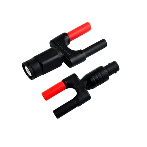 BAFAFA PM9087 Adapter BNC-Bananenstecker (männlich) auf BNC-Buchse (PM9087) von BAFAFA