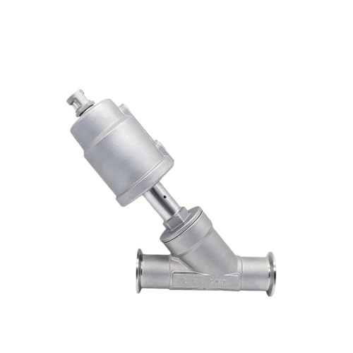 1/2" 3/4" 1" Edelstahl Pneumatisches Schnellinstallations-Winkelsitzventil Y-Typ Hochtemperatur-Dampf-Winkelsitzventil(DN20,Double acting) von BAFEIYA
