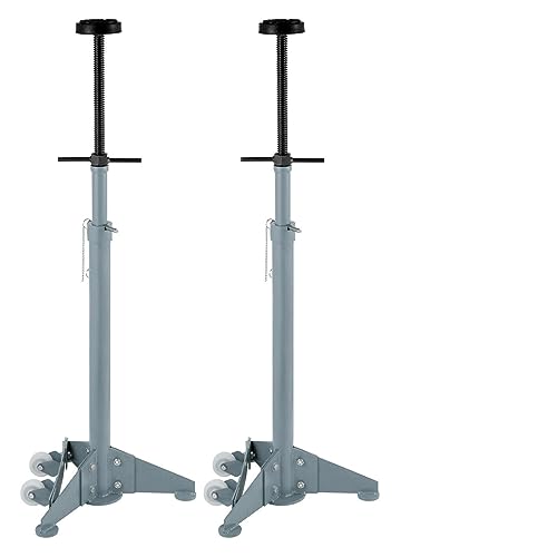 1500 Lbs 1/2 3/4 Tonnen Unter Dem Hebeständer-Ständer-Wanheber, Robuster Auto-Stütz-Hebeheber For Auto-Installationen Und Ersatz(Gray 2pcs,Pedal 1650lbs) von BAFEIYA