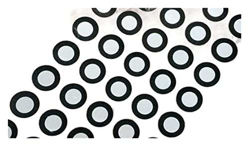 3D-Scan-Marker 1000 PCS 3D-Scanmarker-Handheld-3D-Scanner spiegelt den Markierungspunktzielpunkt wider für 3D-Scanner(6mm x 10mm) von BAFEIYA