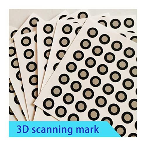 3D-Scan-Marker 1000 Punkte 3D-Scan-Markpunktpunkte Handheld 3D-Scanner Reflektieren Den Zielpunkt Innerhalb Von 6 Außerhalb Von 10 Mm für 3D-Scanner(Regular Reflective) von BAFEIYA