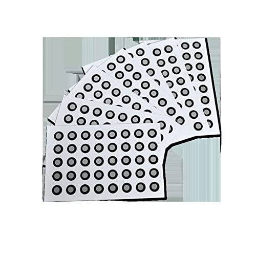 3D-Scan-Marker 1000 Punkte Handheld 3D -Scanner Fluoreszenzmarkierungen wiederverwendbare Markierungen Inneren Ring 6mm Außenring 10 mm für 3D-Scanner von BAFEIYA