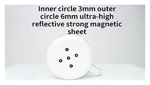 3D-Scan-Marker 3D -Scanner -Markierungspunkte Identifizierungspunkte identifizieren Etikettenpunkt -Positionierungsziele diffuse Reflexionsmarker für 3D-Scanner(8) von BAFEIYA