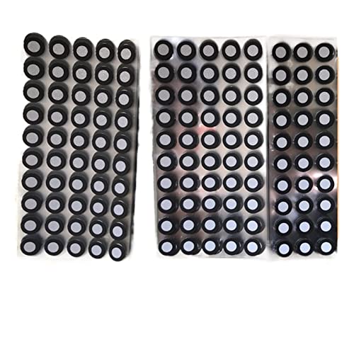 3D-Scan-Marker 3D -Scannermarke Positionierungspunkt Magnetmarke Reflektierende Zielpunktziel -Zielball Photogrammetrie codierende Aufkleber für 3D-Scanner(Code point 3mm (self-adhesive)) von BAFEIYA