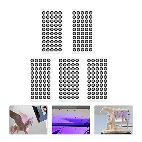 3D-Scan-Marker für 3D-Scanner 3D-Punkt-Referenz-Scanning-Scanner Reflektierende Markierung Filmmarkierungen Markieren von Reflexions-Sprühpunkten Dot-Scan-Verschleißfest von BAFEIYA