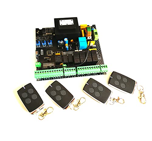 Automatischer kommerzieller Toröffner Verwenden AC PCB Board der automatischen Doppelarme Swing Gate Opener Control Board Panel Motherboard-Karte(8 remotes) von BAFEIYA