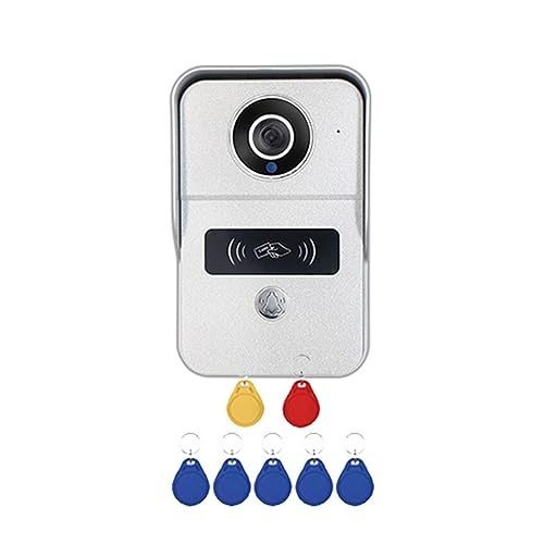 BAFEIYA 2MP 1080P 10-Zoll Video Intercom Touchscreen Große Tuya Drahtlose POE Verdrahtete Türklingel for Villa Wohnung RFID Access Control(Only doorbell) von BAFEIYA