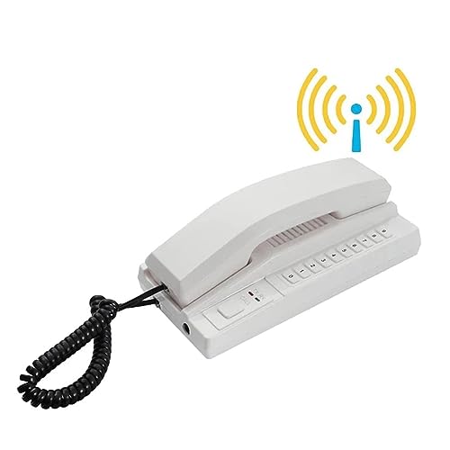 BAFEIYA 433 MHz Drahtlose Handgeräte Audio-Gegensprechanlage Anruf Walkie-Talkie Zwei-Wege-Telefon-Gegensprechanlage for Büro, Hotel, Fabrik, Zuhause(1 Piece) von BAFEIYA