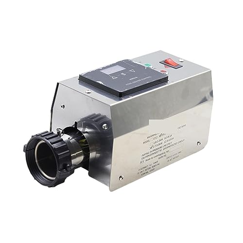 BAFEIYA Schwimmbadheizung 3KW Pool Heizung Elektrische Schwimmbad Und SPA Bad Heizung Wanne Warmwasserbereiter Thermostat Schwimmbad Zubehör von BAFEIYA