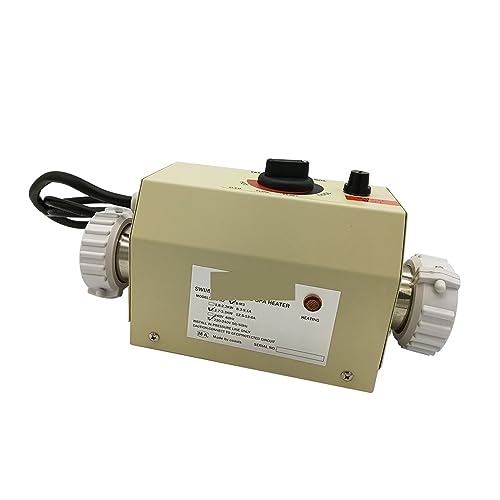 BAFEIYA Schwimmbadheizung 3KW Schwimmbad Heizung Whirlpool Elektrische Warmwasserbereiter Thermostat for Schwimmbad Badewanne SPA Bad Pool Ausrüstung von BAFEIYA