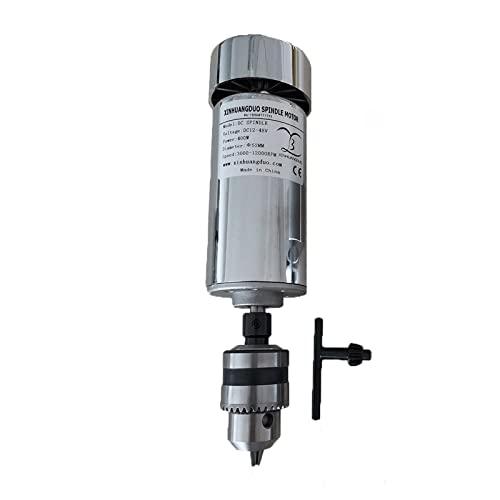 CNC-Spindelmotor-Kit Luftgekühltes 0,4-kW-CNC-Bohrfutter-Spindelmotor-Kit 400-W-Spindelmotor + Drehzahlregler for die Stromversorgung for Gravieren(5tons 2.5tons) von BAFEIYA