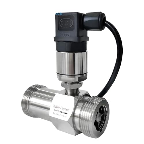 Digitaler Durchflussmesser 4-20mA Durchflussmesser for Wasser Diesel Benzin Benzin Alkohol Öl Durchflussmessung Gewindeanschluss DN20 DN15 DN32 DN50(DN4 4-20mA) von BAFEIYA