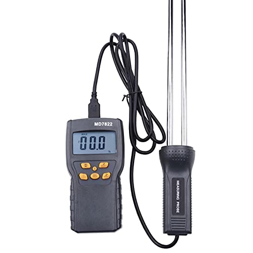Digitales Feuchtigkeitsmessgerät Digital-Getreide-Feuchtigkeitsmessgerät MD7822 LCD-Anzeige Feuchte-Tester Enthält Weizen-Mais-Reis-Feuchtigkeitstest-Messgerät Digitales Feuchtigkeitsmessgerät Digital-Getreide-Feuchtigkeitsmessgerät MD7822 LCD-Anzeige Feuchte-Tester Enthält Weizen-Mais-Reis-Feuchtigkeitstest-Messgerät von BAFEIYA