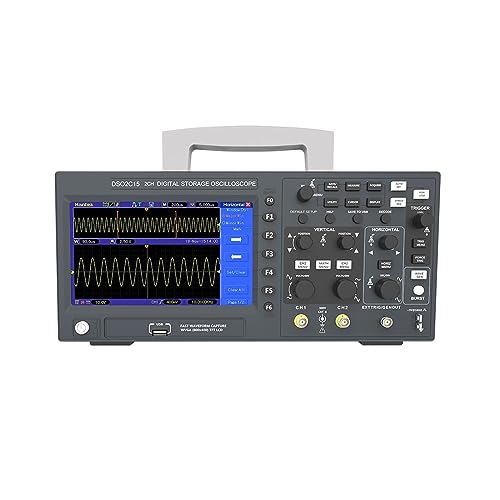 Digitales Oszilloskop Digitales Oszilloskop DSO2C10 2C15 2D10 2D15 2 Kanäle 100 MHz/150 MHz Speicher USB Tragbarer Multimeter-Tester(DSO2C15) von BAFEIYA