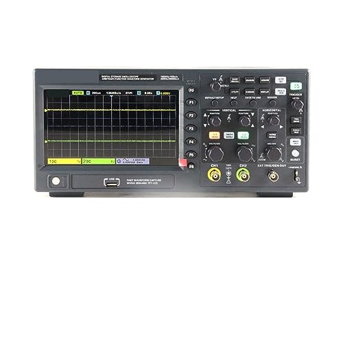 Digitales Oszilloskop Digitales Oszilloskop zur Signalerzeugung, Zweikanalspeicher, USB, 150 MHz, tragbare Tester-Tools von BAFEIYA