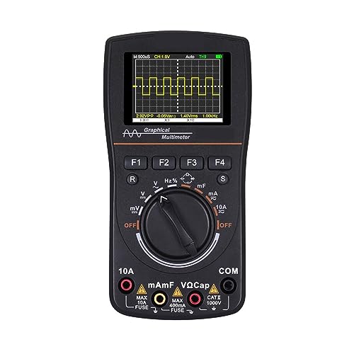 Digitales Oszilloskop Intelligentes Oszilloskop, grafisches Digital-Oszilloskop-Multimeter mit hoher Klarheit und 2,4-Zoll-Farbbildschirm von BAFEIYA