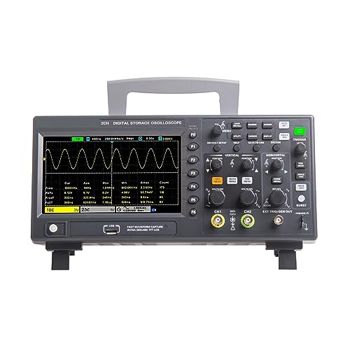 Digitales Oszilloskop Signalerzeugungsoszilloskop Zweikanaliges digitales Speicheroszilloskop 100M 150M 1GS/s(C15) von BAFEIYA