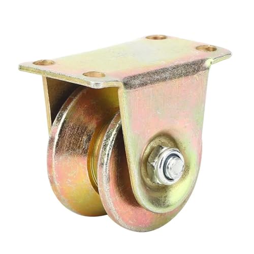 Hebehakenbefestigung 1 Stück 5 Zoll Hochleistungs-V-Nut-Radscheibe for Schiebetor - Industrielle Schiebetür-Rollenlagerrollen Hebehakenbefestigung 1 Stück 5 Zoll Hochleistungs-V-Nut-Radscheibe for Schiebetor - Industrielle Schiebetür-Rollenlagerrollen von BAFEIYA
