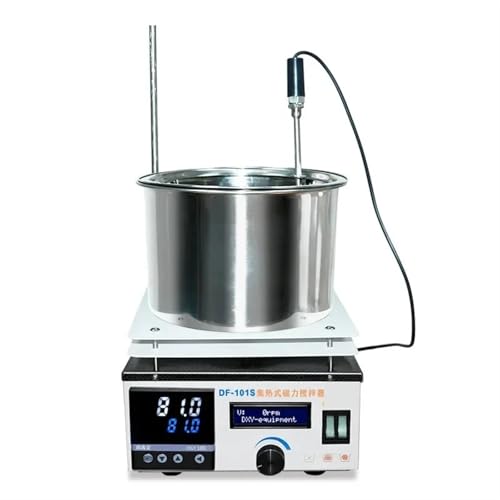 Labor-Vortex-Mischer 10L Heizung Magnet Rührer DF-101T-10L Labor Digital Display Konstante Temperatur Mixer Timed(DF-101T-10L) von BAFEIYA