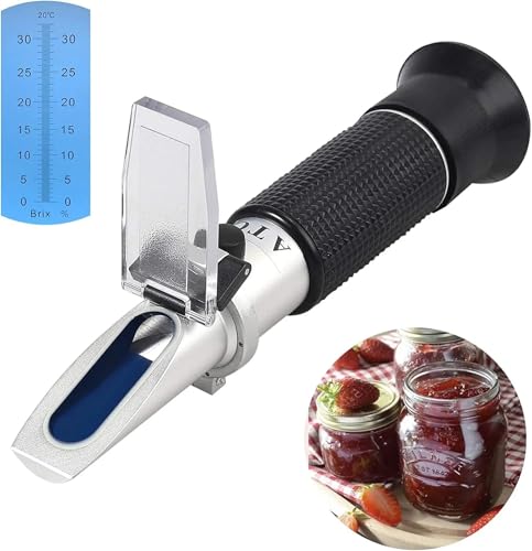 Refraktometer Refraktometer Zucker Konzentration Meter Dichtemesser 0-32% Brix Handheld Saccharimeter ATC Tester Obst Trauben Refraktometer Refraktometer Zucker Konzentration Meter Dichtemesser 0-32% Brix Handheld Saccharimeter ATC Tester Obst Trauben von BAFEIYA