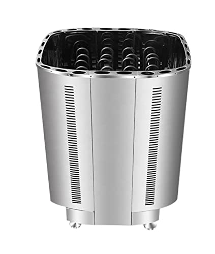 Saunaofen Edelstahl-Saunaheizheizheizung Heizung mit externer Controller Sauna-Raumheizungsausrüstung Doppelschicht Wärmedämmschutz(SAW-150-6) von BAFEIYA
