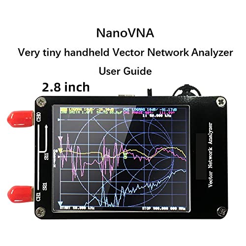 Spektrumanalysator VNA-F V2 LCD Vektor Netzwerkanalysator 4,3 Zoll anzeigen Ips Spektrumanalysator S-A-A-2 Antennenanalysator Kurzwelle HF VHF UHF(2.8inch VNA) von BAFEIYA