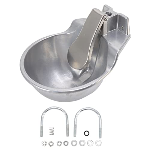 Automatische Vieh -Trinkschale, Aluminiumlegierung Verdickte Robuste Trinkschale für Katzenschaf -Hundevieh mit Fließendem Wasser, Verschleiß und Tränensicher, mit Automatische Vieh -Trinkschale, Aluminiumlegierung Verdickte Robuste Trinkschale für Katzenschaf -Hundevieh mit Fließendem Wasser, Verschleiß und Tränensicher, mit von BAFOVY