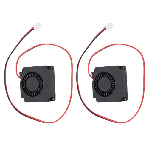 BAFOVY 24 V 2PCS 3D -Drucker Mainboard -Kühllüfterersatz für Anzeigen 5m Pro, Effiziente Kühlung, Lange Lebensdauer, Kompakte Größe, Niedriger Rauschvorgang, 40x40 X 10 Mm Kühllüfter, 4010 Kühlung von BAFOVY