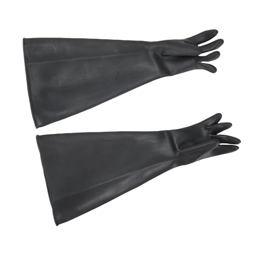 BAFOVY 25,6 -Zoll -Sandstrahlenhandschuhe, Industrielle Hochleistungshandschuhe für Abrasive Sandblastenkabinett, Arbeitshandschuhe mit Verbessertem Schutz, Ergonomischem Design, Vielseitiger von BAFOVY