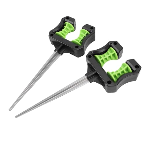 BAFOVY 2pcs Gartenschlauch Guide Spike Rasenschlauch Stützpfeiler Wasserrohrhalter ABS Leicht für Garten Rasen Bewässerung Agrarer Bewässerung mit Einfacher Installation von BAFOVY