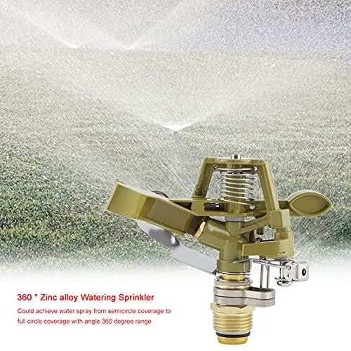 BAFOVY 360 -Grad Zinklegierung Bodeneinsatz, Professioneller Metallpulsator -Sprinkler mit Spike Basi BAFOVY 360 -Grad Zinklegierung Bodeneinsatz, Professioneller Metallpulsator -Sprinkler mit Spike Basi von BAFOVY