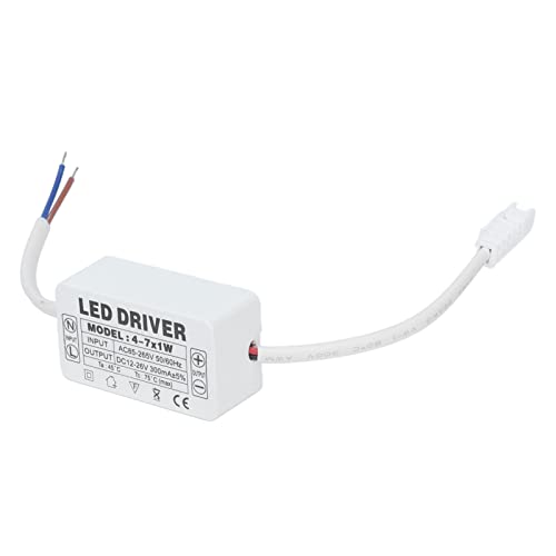 BAFOVY 4-7 X1W LED-Treiber-Adapter, Konstanter Gegenwärtiger 300mA Ausgang, AC85-265V zu DC12-26V. Tragbar und Geräuschlos für DIY Connecting 4-7 1W Lampe Perlen. Premium-Kabel, BAFOVY 4-7 X1W LED-Treiber-Adapter, Konstanter Gegenwärtiger 300mA Ausgang, AC85-265V zu DC12-26V. Tragbar und Geräuschlos für DIY Connecting 4-7 1W Lampe Perlen. Premium-Kabel, von BAFOVY