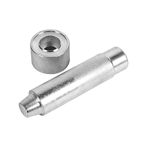 BAFOVY 4mm Leder Loch Loch Kit, 150# Carbon Stahl Öten Punch Stanze Werkzeug Grommet Punch für Lederhandwerksgürtel Schuhe Handtaschen Tarks DIY (2000#) von BAFOVY