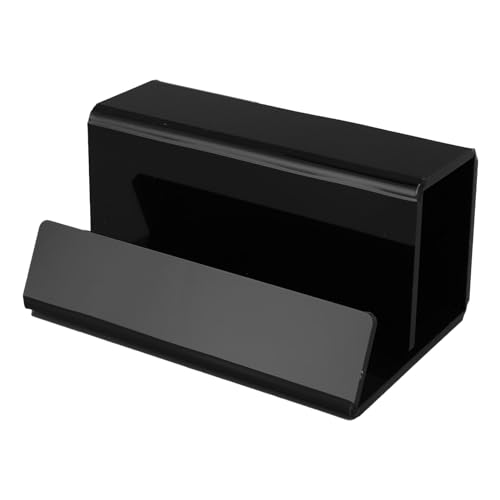 BAFOVY Acryl - -Rekord -Standhalter -Display -Rack für 7in 12in LP -Alben mit Stabilem Basis -Vintage -Stil Compact Design (BLACK) von BAFOVY