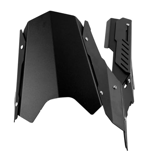 BAFOVY CNC Motorcycle Heck-Madgutketten-Kettenschutzkit für YZF R3 R25 2013-2017 MT03 2015-2017 mit Hochfestem Aluminium-Legierung Verbesserter Straßensicherheit Aggressive Aussehen (Black) von BAFOVY