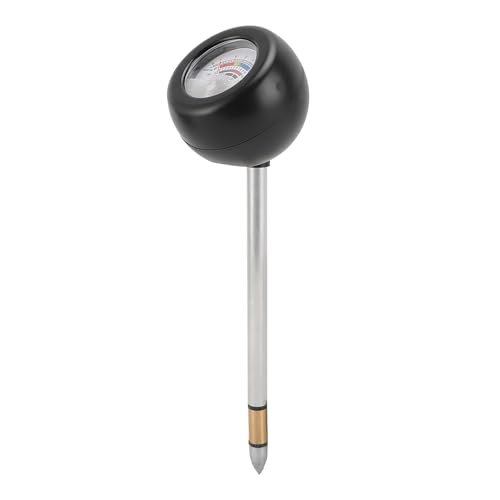 BAFOVY Digitaler -pH -Meter - -Hygrometer -Sensor mit Lichtsensor 100 ° Rotatable Dial für Pflanzen Im Innenbereich Im Freien Im Freien von BAFOVY