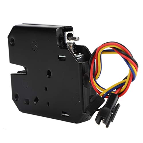 BAFOVY Elektrisches Schlosswerkzeug Elektromagnetischer Schrankschloss DC 12V 2A 150kg Zugkraft Kohlenstoffstahl Schwerlast Stoßfest Anti-Brechen mit Integrierter Entsperrerkennung für von BAFOVY