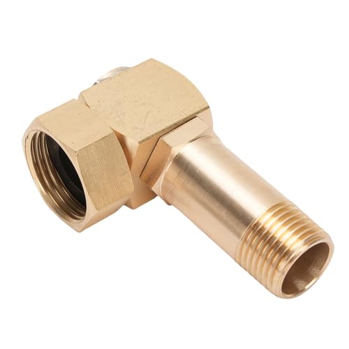 BAFOVY Gartens Ch Lauch Adapter 1 Zoll GHT Zink Legierung Schwenk-Ellenbogen Verbinder für Gartens Ch Lauch Rolle mit Standard-Eng Verbindung Keine Werkzeuge Erforderlich von BAFOVY