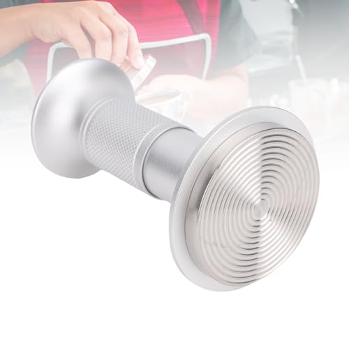 BAFOVY Handheld Kaffee Tamper mit Federmechanismus, aus Edelstahl, Leicht zu reinigen. Konsistenter Druck Jedes Mal, Ideal für Zuhause, Cafés. Elegante Geschenkoption. (51MM) von BAFOVY