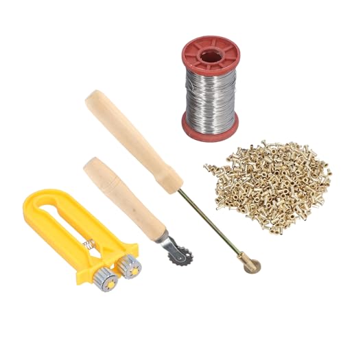 BAFOVY Imkere Starter Tools Kit Bienenzucht Starter Set Bienenzucht Starterausrüstung mit Draht Einbettder Bienenstockdraht Spanner Kupfer Ösen Eisen Drähte für Imker Anfänger BAFOVY Imkere Starter Tools Kit Bienenzucht Starter Set Bienenzucht Starterausrüstung mit Draht Einbettder Bienenstockdraht Spanner Kupfer Ösen Eisen Drähte für Imker Anfänger von BAFOVY