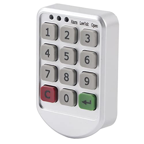 BAFOVY Intelligente Kabinettssperrung Digitaler Tastatur -Code -Sperre mit Temporärem und Fester Passwort für Speicher Sauna Office Drawer Locker Cabinet BAFOVY Intelligente Kabinettssperrung Digitaler Tastatur -Code -Sperre mit Temporärem und Fester Passwort für Speicher Sauna Office Drawer Locker Cabinet von BAFOVY